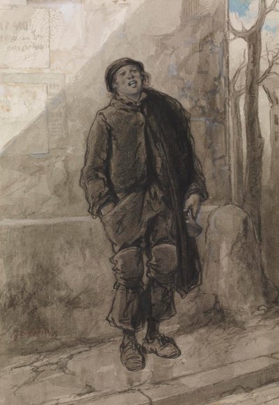 Die zwölf Monate: November von Paul Gavarni