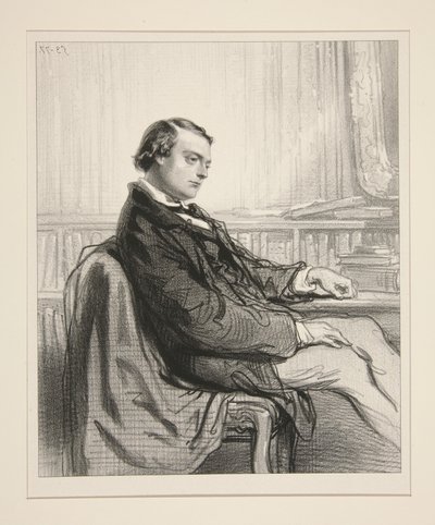 Théodore de Banville von Paul Gavarni