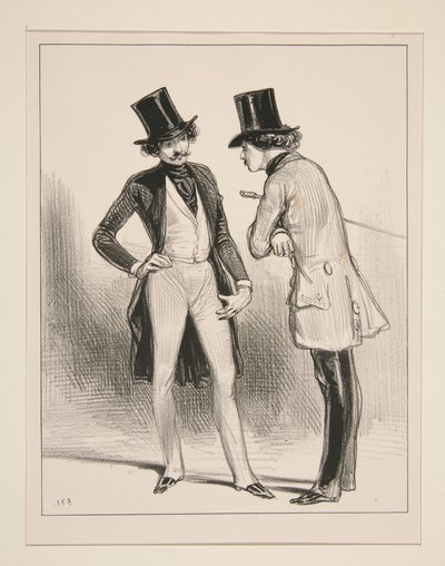 Du weißt doch, dass Maurice und Charles immer Geschichten zusammen hatten für die kleine Zelie?... von Paul Gavarni