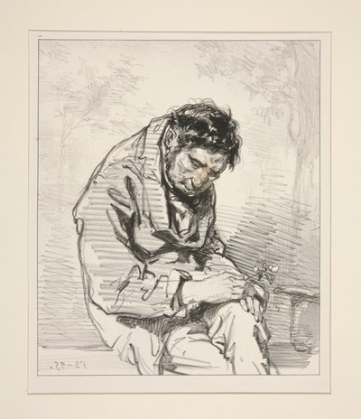 Ein Liebhaber der Musen von Paul Gavarni