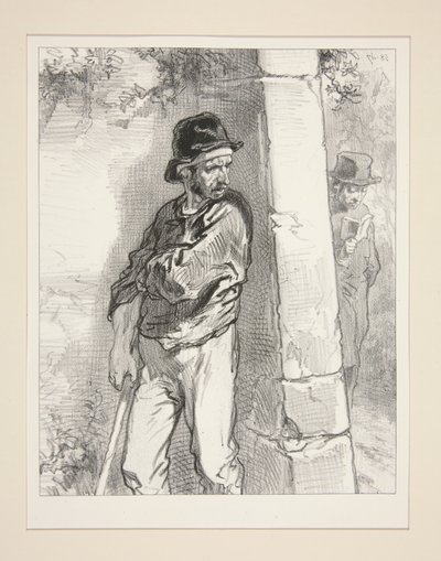 Eine Klammer. von Paul Gavarni