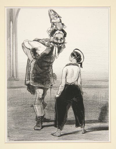Eine Vermutung, dass ein Herr... von Paul Gavarni