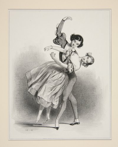 Valse de Giselle von Paul Gavarni