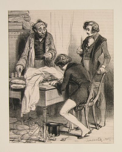 Versailles, am 1. April von Paul Gavarni