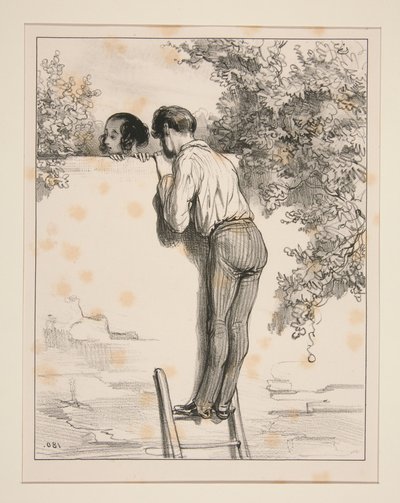 Virginie!... Mama!... Wo bist du denn!... von Paul Gavarni