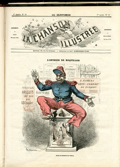 La Chanson illustrée (Zeitschrift), Nummer 39 von Paul Hadol
