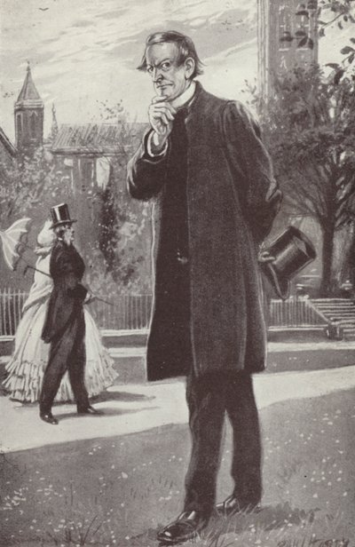 Illustration für Barchester Towers von Anthony Trollope von Paul Hardy