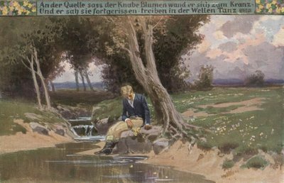 An der Quelle saß der Knabe / Blumen wand er sich zum Kranz von Paul Hey