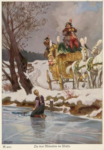 Die drei kleinen Männer im Wald von Paul Hey