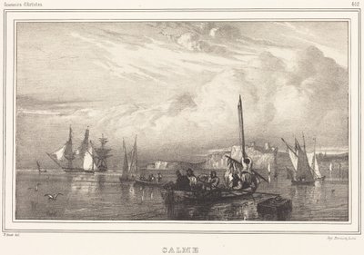 Ruhe (Calme) von Paul Huet