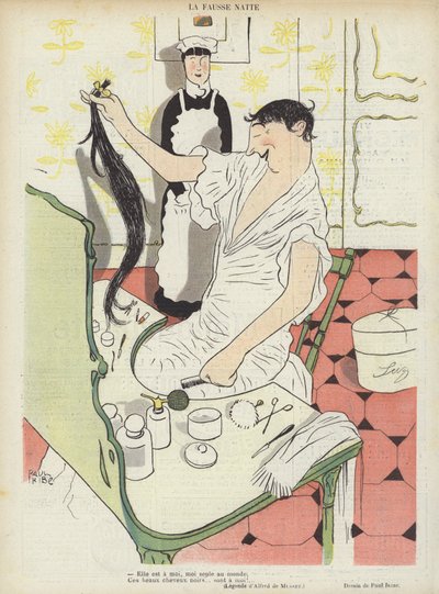 Illustration für Le Rire von Paul Iribe