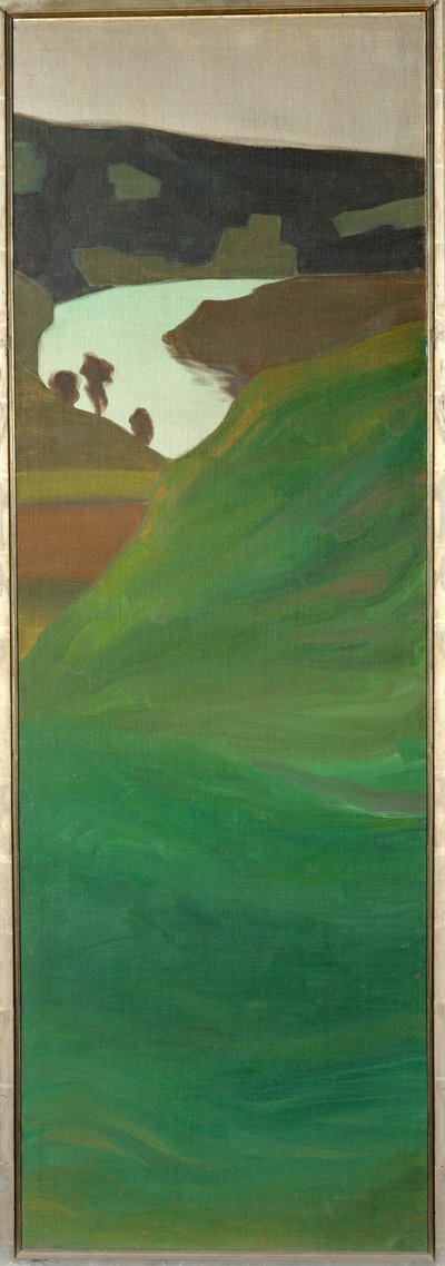 Ein Blick auf den Fluss Aare, Schweiz von Paul Klee