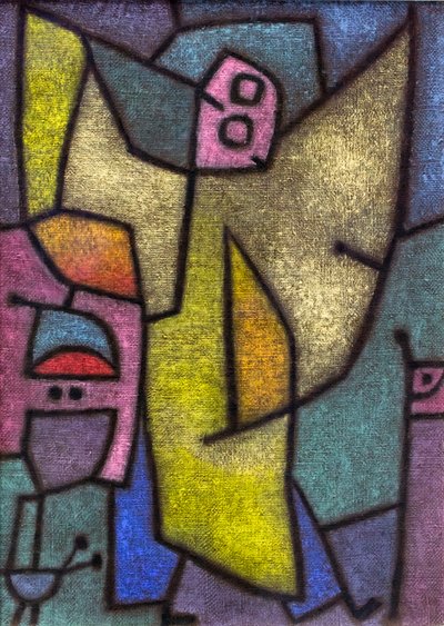 Angelus Militans von Paul Klee
