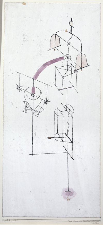Apparate aus dem Beratungszimmer von Dr. Ph. von Paul Klee