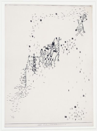Verirrt von Paul Klee