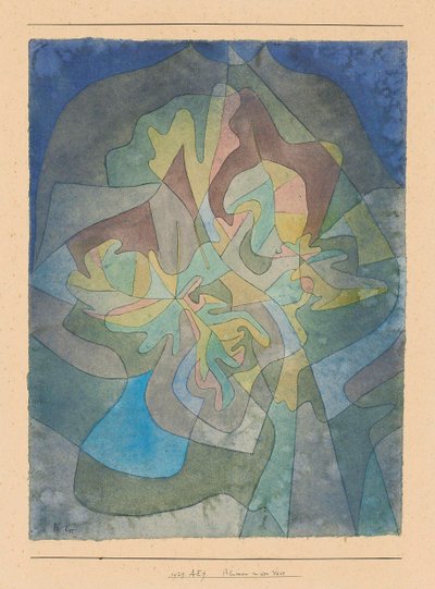 Blumen in der Vase, 1929 von Paul Klee