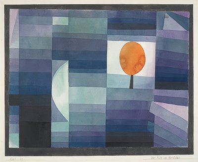 Der Bote des Herbstes von Paul Klee