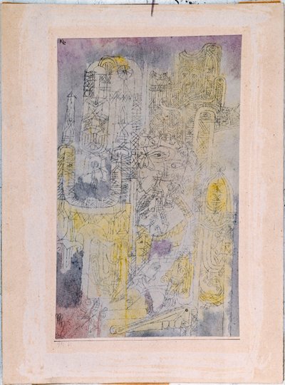 Gotisches Rokoko von Paul Klee