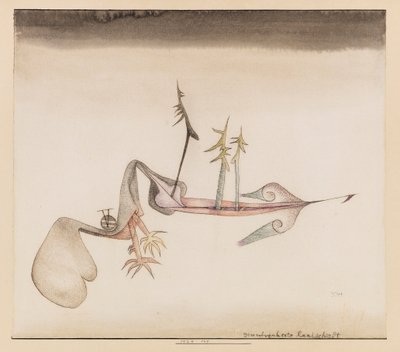 Grundverhexte Landschaft von Paul Klee
