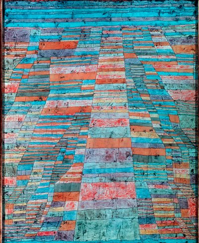 Hauptstraße und Nebenstraßen von Paul Klee