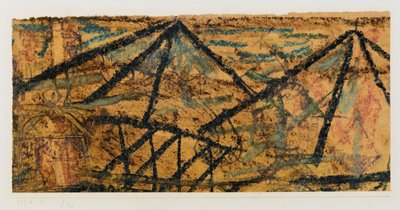 Mit dem Wasserträger, 1920 von Paul Klee