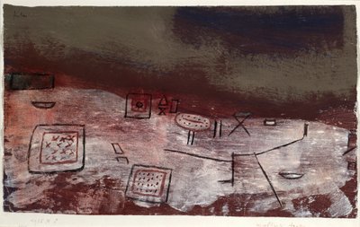 Möblierte Arktis. 1935 von Paul Klee