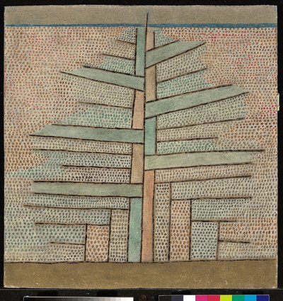 „Pin“ (Kiefer) - Gemälde von Paul Klee (1879-1940) von Paul Klee
