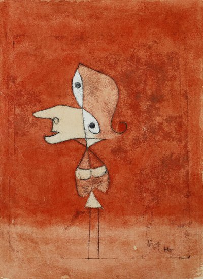 Bildnis Brigitte (Ganze Figur) von Paul Klee