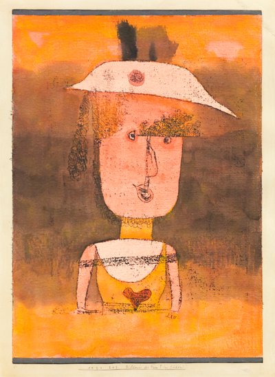 Porträt von Mrs. P im Süden von Paul Klee