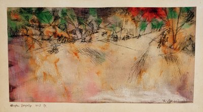 Straßen-Zweigung von Paul Klee