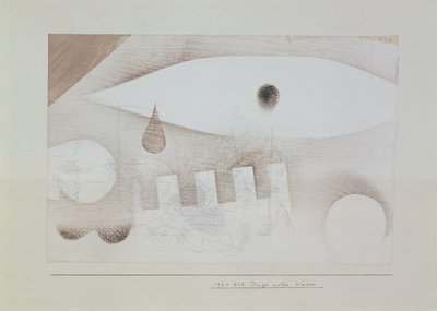 Dinge unter Wasser von Paul Klee