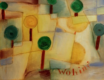 Wohin? von Paul Klee