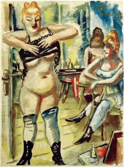 Beim Ankleiden von Paul Kleinschmidt