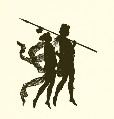 Ein Sommernachtstraum, Silhouette von Paul Konewka