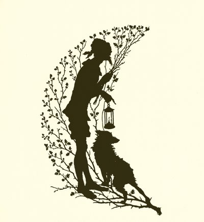 Ein Sommernachtstraum, Silhouette von Paul Konewka