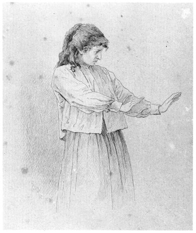 Hysterische Frau von Paul Marie Louis Pierre Richer