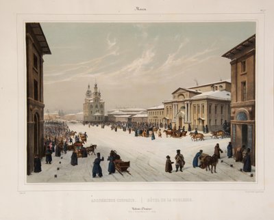 Die Versammlung des Adels in Moskau von Paul Marie Roussel