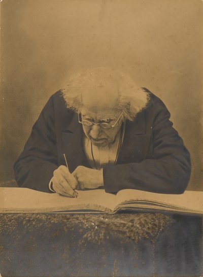 "Man sollte nach Unfehlbarkeit streben, ohne zu behaupten, sie erreicht zu haben" (Malebranche) von Paul Nadar