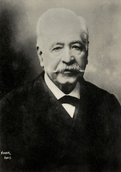 Porträt von Ferdinand de Lesseps von Paul Nadar