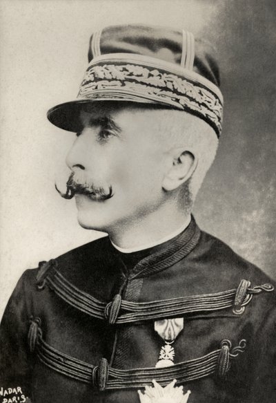 Porträt des französischen Generals Auguste De Galliffet von Paul Nadar