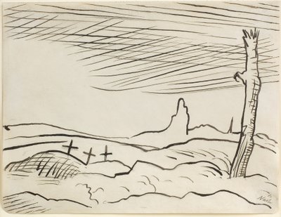 Schlachtfeld von Paul Nash