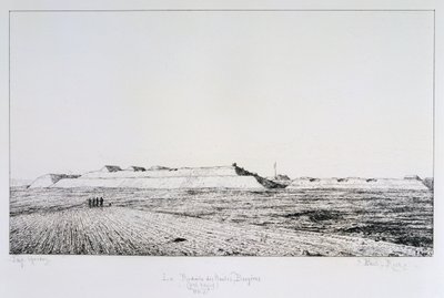 La Redoute des Haute Brugeres, Belagerung von Paris, 1870-1871 von Paul Roux