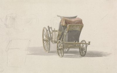 Eine Kutsche mit königlichem Wappen, ca. 1764 von Paul Sandby