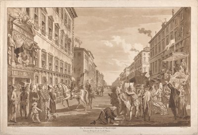 Die Römer höflich zu Fremden von Paul Sandby