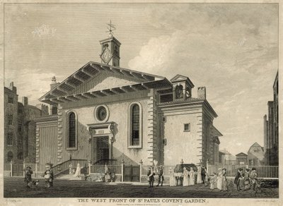 Die Westfassade von St. Paul