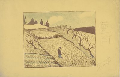 La fin du jour (Das Ende des Tages) 1893 von Paul Sérusier