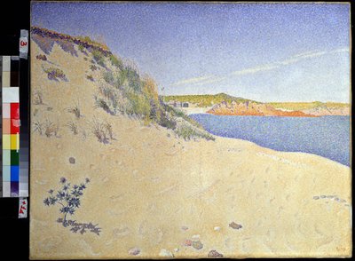 Der Strand von Saint-Briac von Paul Signac
