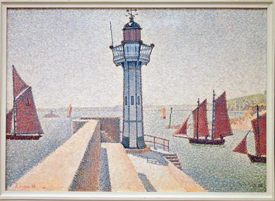 Der Leuchtturm von Portrieux von Paul Signac