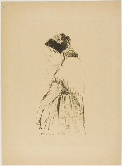 Bretonisches Mädchen von Paul Sérusier