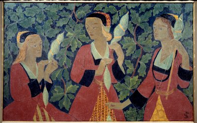 Die drei Spinnerinnen von Paul Sérusier